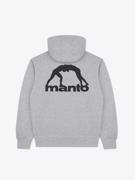 MANTO hoodie peacefull violence - grey